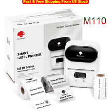 Phomemo M110 Portable Thermal Label Printer Bluetooth Label Maker Machine Lot picture
