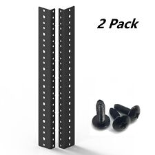 2 Pack of 8U Rack Rails Kit with Hardware - 2 Pieces (8URR) picture