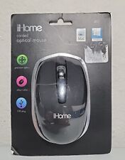 IHome Corded Optical Mouse Mac And Windows 8 Corded Brand New picture