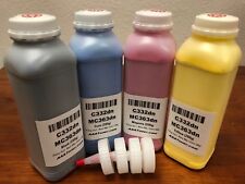 (Total 800g) BULK 4 Color Toner Refill for OKI C332dn, MC363dn  - NO Chips   picture