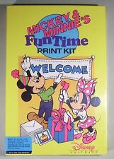 Disney Mickey and Minnie's Fun Time Print Kit PC, 3.5