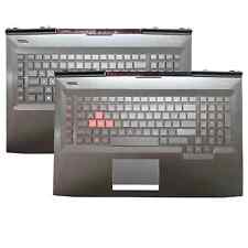 for HP OMEN 3 Plus 17-AN TPN-Q195 Laptop Palmrest Upper Case Keyboard 913690-001 picture