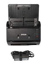 Epson WorkForce ES-400 J381A Color Scanner w/ Power Supply Sports Cards TESTED  picture