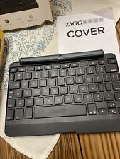 Zagg Keys Cover Quick Snap Hinged Bluetooth Keyboard For iPad Mini- Black picture