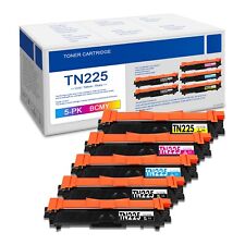 5PK (2BK/C/M/Y) TN225 Toner Cartridge Replacement for Brother HL-3150CW Printer picture
