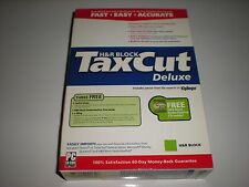 H&R Block TaxCut 2004 Deluxe Tax Cut imports Turbotax. New in box  picture