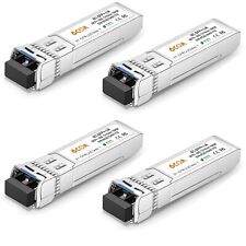 4Pack 10Gbase-Lr Sfp+ Transceiver, 10G Duplex Lc Single Mode Module For Cisco picture
