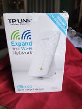 TP-Link AC 750 Wi-Fi Range Extender, Model RE200, White, New in Box picture