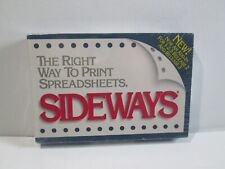 Vintage Right Way To Print Spreadsheets Sideways Version 3.3 Software 1990 Funk picture