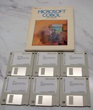 Rare Microsoft COBOL vrs 5 for MS-DOS & Windows  w/Manual picture