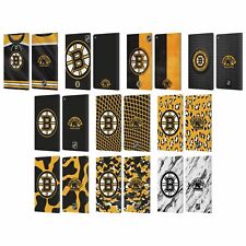 OFFICIAL NHL BOSTON BRUINS LEATHER BOOK WALLET CASE FOR AMAZON FIRE picture
