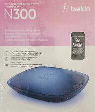 Belkin N300, 300 Mbps 4-Port 10/100 Wireless N Router New Sealed Box picture