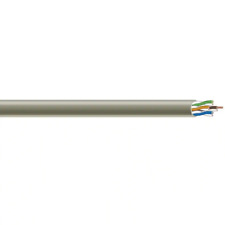 1,000 Ft. 24/4 Solid CU Cat5E CMR (Riser) Data Cable in Gray picture