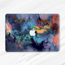 Rainbow Abstract Liquid Marble Hard Case Cover For Macbook Pro Air 11 12 13 15 picture