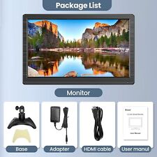 Eyoyo 12'' HDMI Monitor,Portable IPS Screen 1366x768 for Xbox Ps4/5 2*Speaker picture
