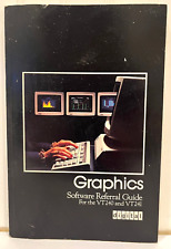Rare Vintage Digital Equipment Corp DEC Graphics Software Referral Guide VT240 picture