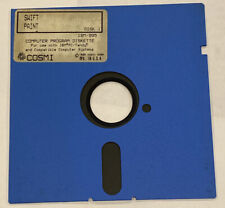 Vintage Computer Program Diskette 5.25 Floppy Swift Paint IBM-995 1989 Cosmi picture