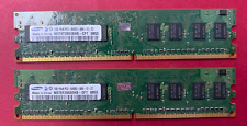 🔴Samsung 2GB (2X1GB) 1Rx8 PC2-6400U RAM Memory M378T2863EHS-CF7 picture