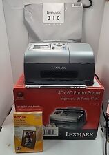 Lexmark Snapshot P315 Digital Photo Inkjet Printer w/Power Supply Manual Box picture