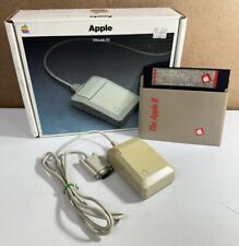 Vintage Apple Mouse IIc Model A2M4015 Near Mint Complete w/ Disk & Box WORKS picture