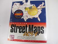  Street Maps USA , Swift Platinum- Windows PC, 1997, New/ Sealed, Cosmi Software picture