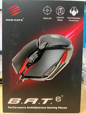 Mad Catz B.A.T. 6+ Performance Ambidextrous Customizable Gaming Mouse Black picture