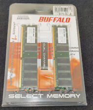 New Buffalo (2x1G) RAM PC3200 Memory Kit DD4003-K2G/BR CL3 DDR400 184pin Vintage picture