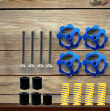 17Pcs 3D Printer Hotbed Leveling Kit,4Pcs Blue Aluminum Hand Twist Leveling Nut, picture