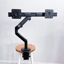 Humanscale M8 Dual Monitor Arm Crossbar - Black Desk Mount w/ Quick Release VESA picture