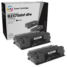 LD Compatible Dell 593-BBBJ 2PK Black Toner Cartridges for B2375dfw/B2375dnf picture