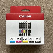 Canon PGI-250/CLI-251 Black, Cyan, Magenta, Yellow “New sealed” picture