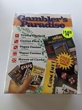 Gambler's Paradise, The Game- Mint in Shrink-wrap Trump IBM Computer Vintage  picture