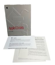 AppleCD 600i Apple Macintosh Mac Apple CD Manual User Guide Vintage 1995 picture