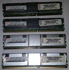 Lot of 4 Hynix 4GB 4Rx8 PC2-5300F-555-11 DIMM 667 MHz HYMP151F72CP8D5 46C7423 picture