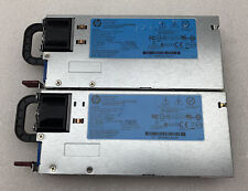 Lot of 2 HP Server Power Supplies Model: HSTNS-PL28 Pulled from Working System picture