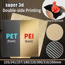 Double Side Spring Steel Sheet Magnetic Build Plate Heated Bed 3D Printer Lot picture