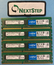 Crucial 32GB (8GBx4)  2Rx8 PC3L-12800R-11-13-B2  - ECC Server Memory - LOT OF 4 picture