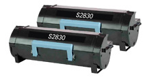 2PK High Yield 593-BBYP Toner Cartridge For Dell Laser S2830dn S2830 Printer picture