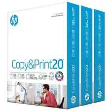 3-Reams HP Office20 Printer Paper White Letter Size 8.5
