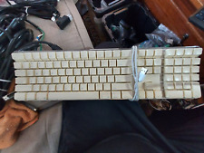 Apple A Wired Keyboard BACKGROUND IS WHITE BUT THE KEYS ARE TAN COLOR.FOR PARTS picture