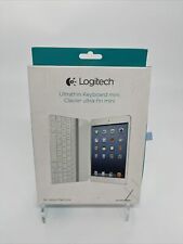 Logitech Ultrathin Keyboard Cover for iPad mini (White) picture