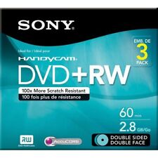 Sony 8cm DVD+RW Recordable Disc (Jewel Case Pack of 3) New picture