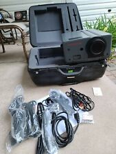 Proxima Desktop Projector 5500 w/ Accessories in Samsonite Rolling Case MUST SEE picture