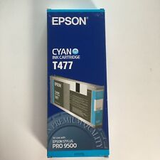 Epson Stylus Pro 9500 T4770 Cyan 220ml  Cartridge - NOS 06/2013 picture