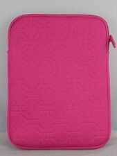 bareMinerals Hot Pink Neoprene Zip Top Mini Tablet Case Sleeve picture