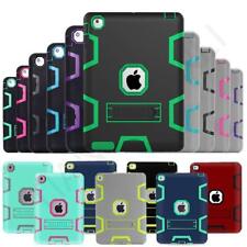 Kids ShockProof Armor With Built In Kick Stand Case Cover For iPad 2 3 4 Air 1 2 picture