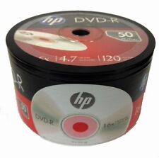 100-Pack HP 16X Logo Blank DVD-R DVDR Recordable Disc Media 4.7GB Shrink Wrapped picture