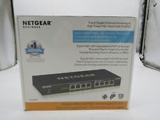 Netgear GS308PP 8-port Gigabit Ethernet Unmanaged *SEALED* picture