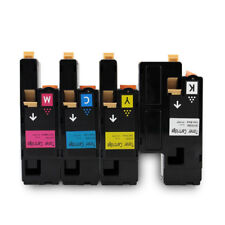 4 Color Toner Set For Dell 1250 C1760NW C1765NF C1765NFW 1250C 1350cnw 1355cnw picture