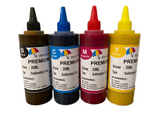4x250ml sublimation heat transfer refill ink for all Epson printer picture